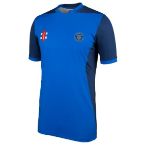 Actonians Cricket Club Adult's Royal / Navy Pro Perf S/S TRAINING TOP