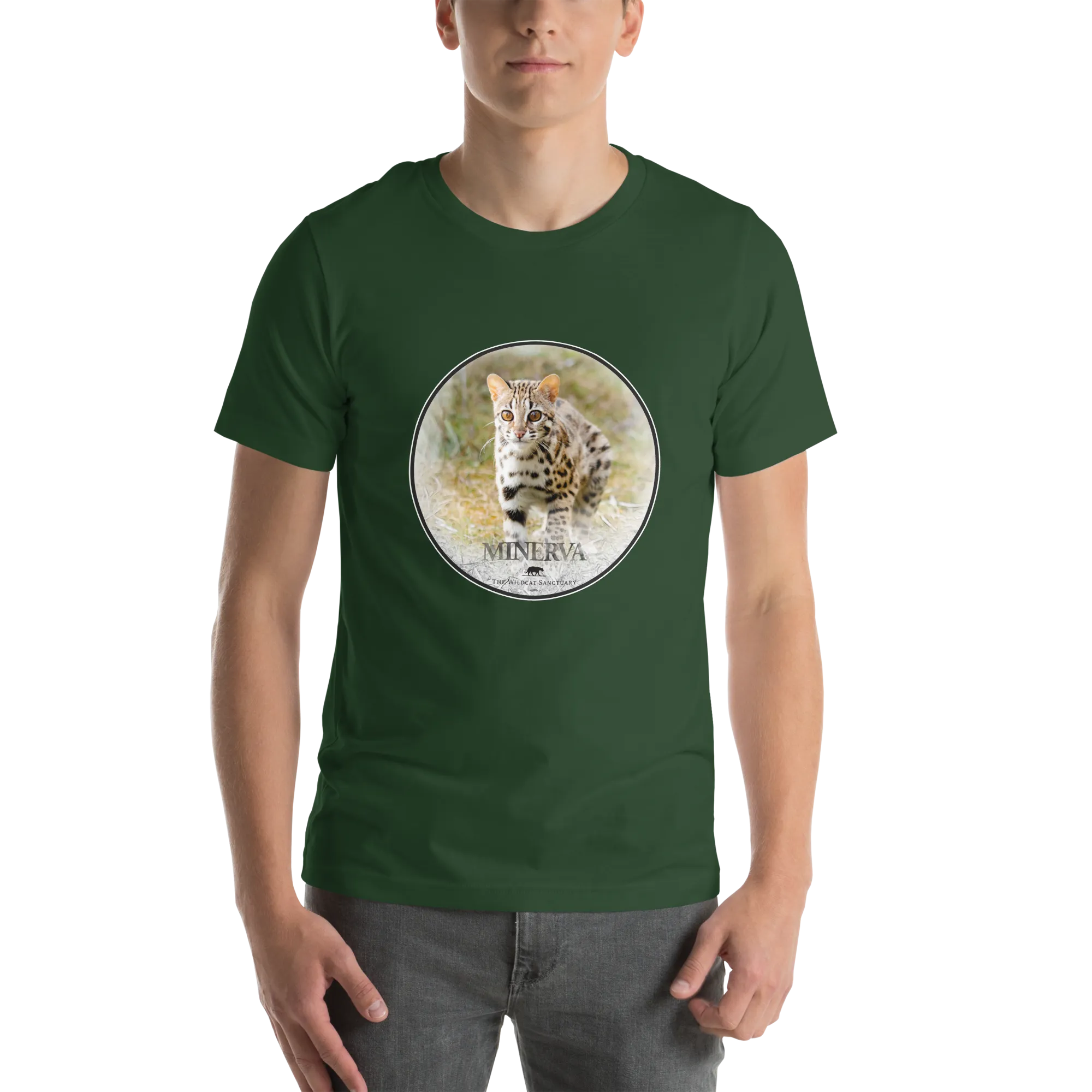 Asian Leopard Cat Minerva Short Sleeve T-Shirt