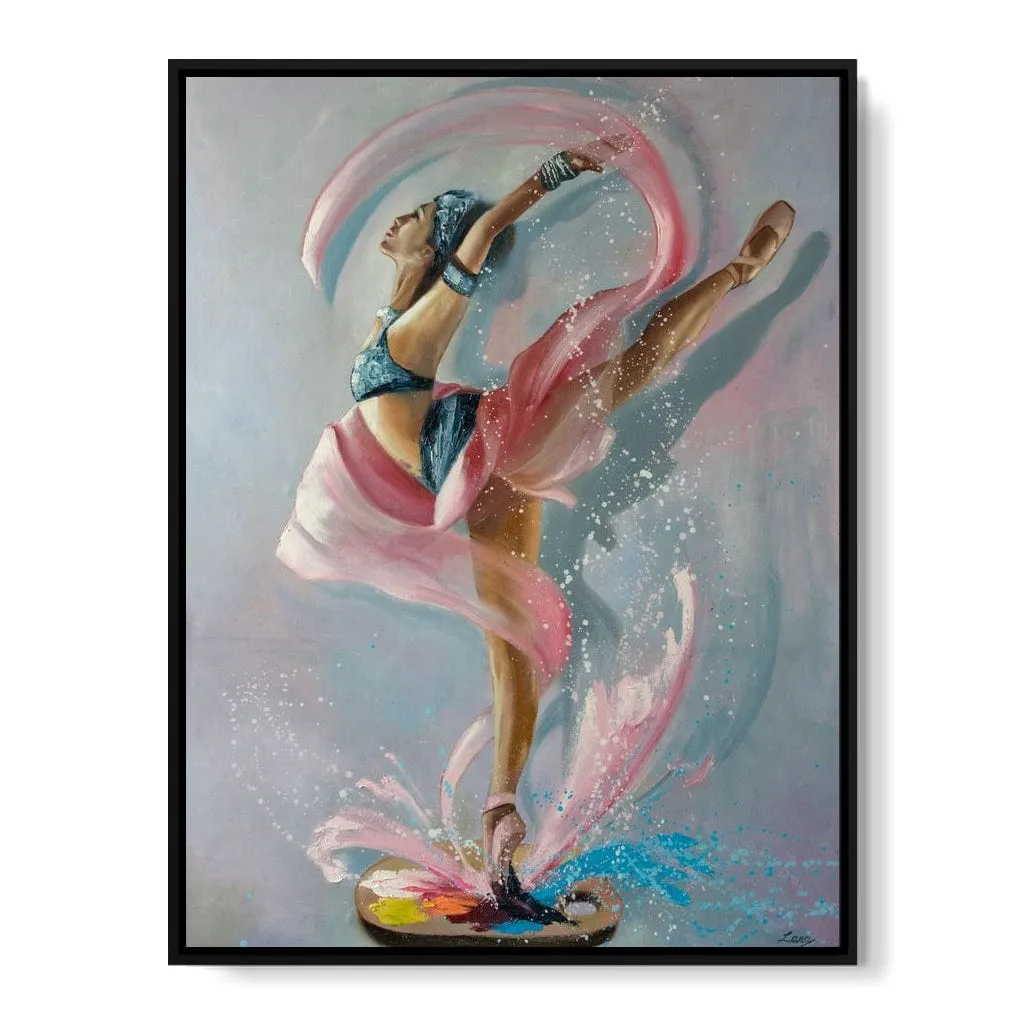 Ballet Dancer Artist Palette