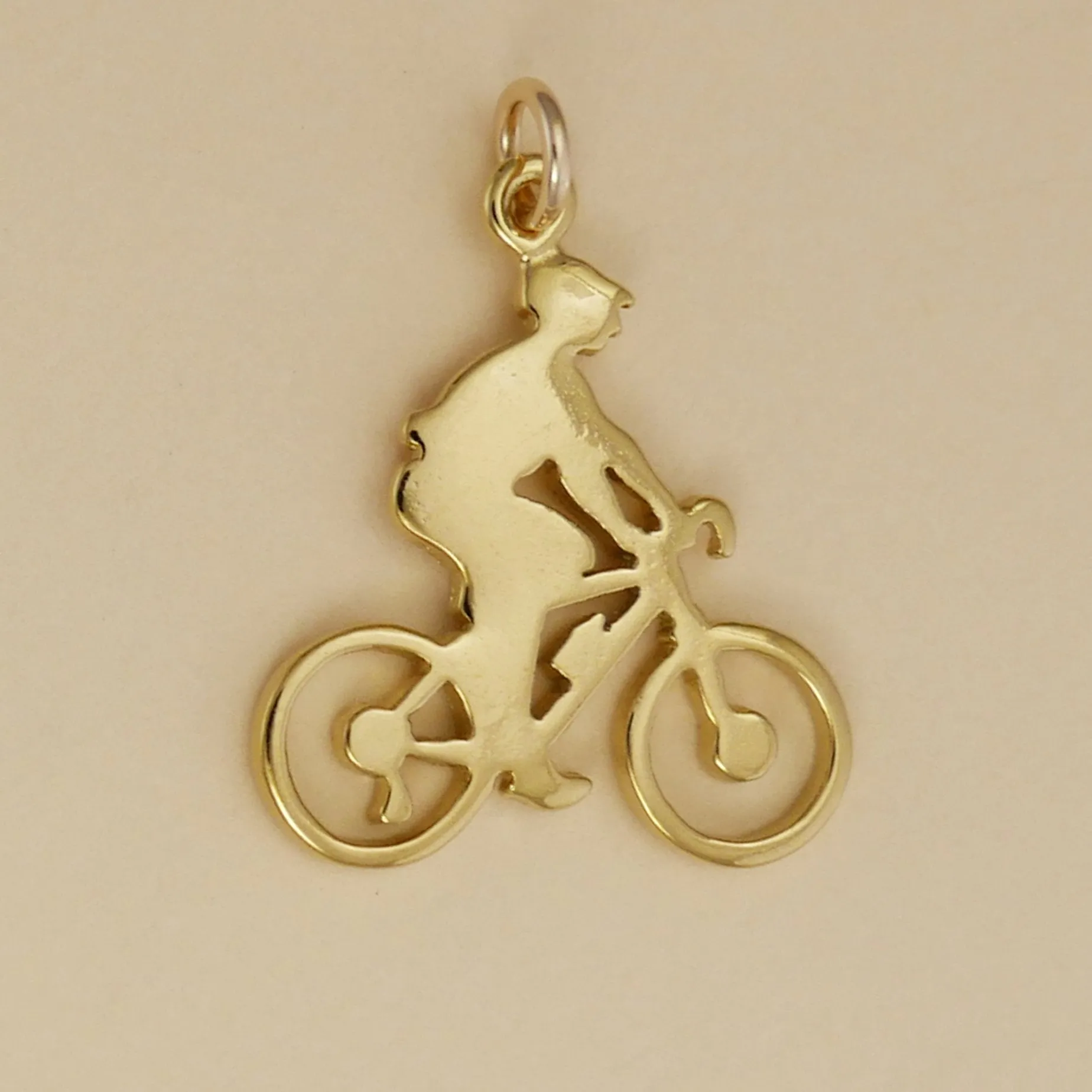 Bicyclist Charm