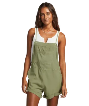 BILLABONG Women's Wild Pursuit Romper Avocado