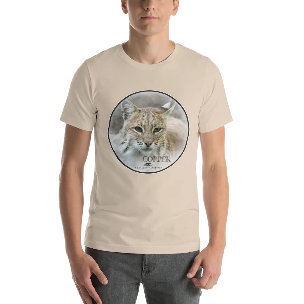 Bobcat Copper Short-Sleeve Unisex T-Shirt