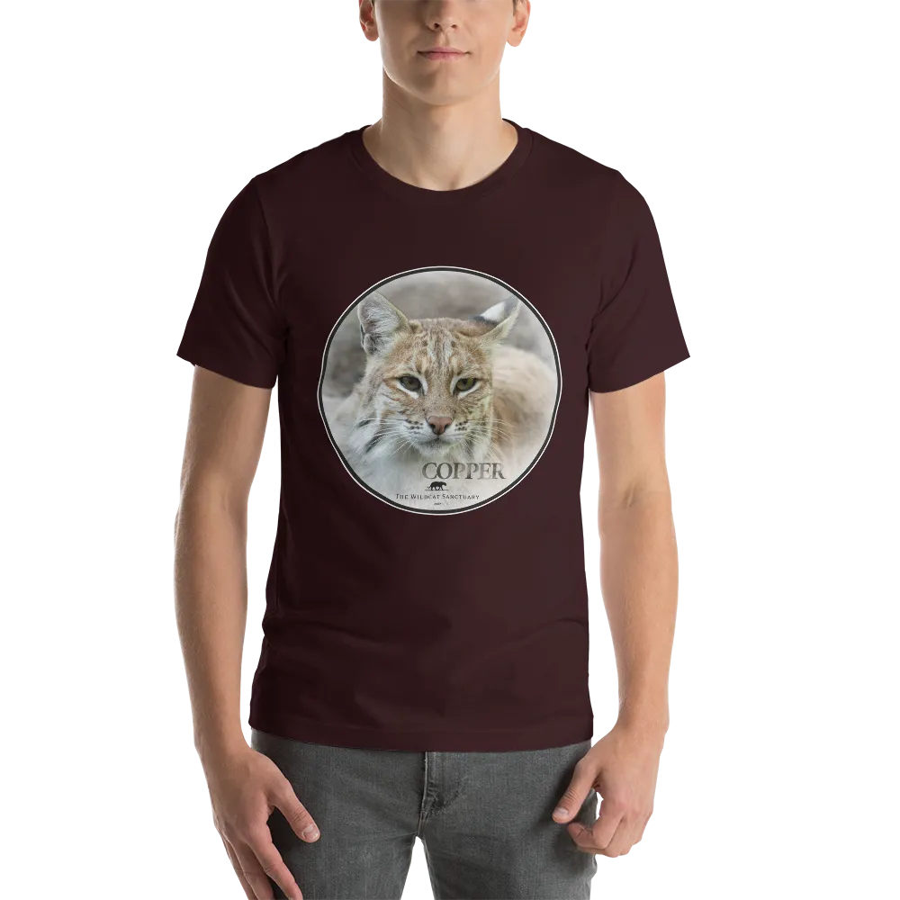 Bobcat Copper Short-Sleeve Unisex T-Shirt