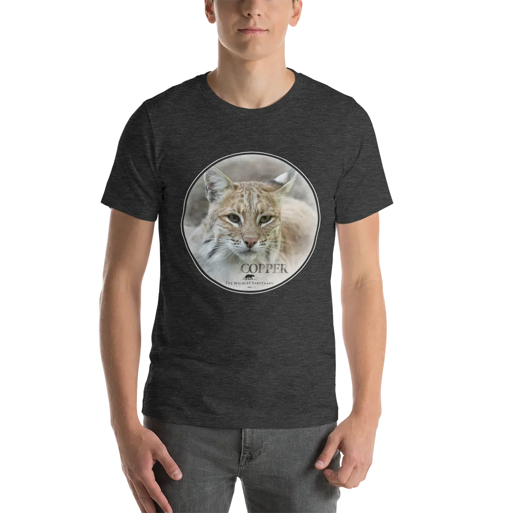 Bobcat Copper Short-Sleeve Unisex T-Shirt