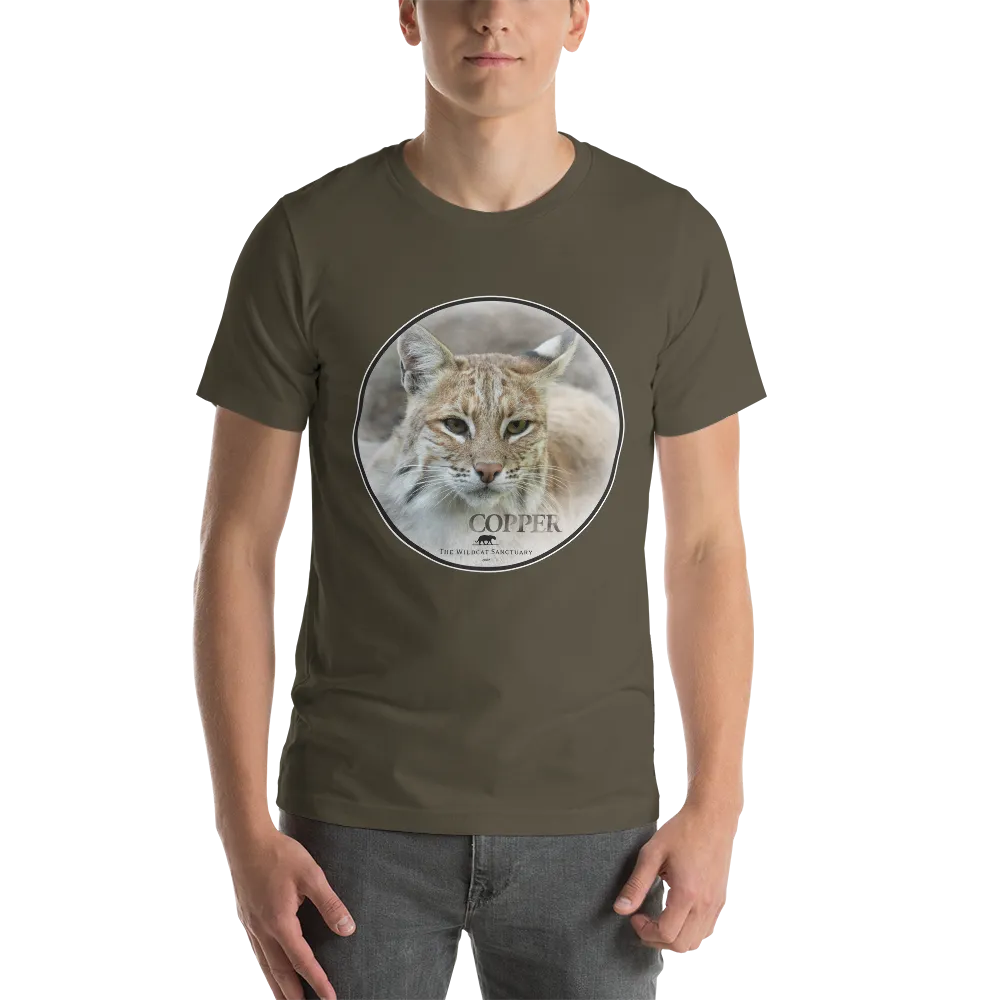 Bobcat Copper Short-Sleeve Unisex T-Shirt