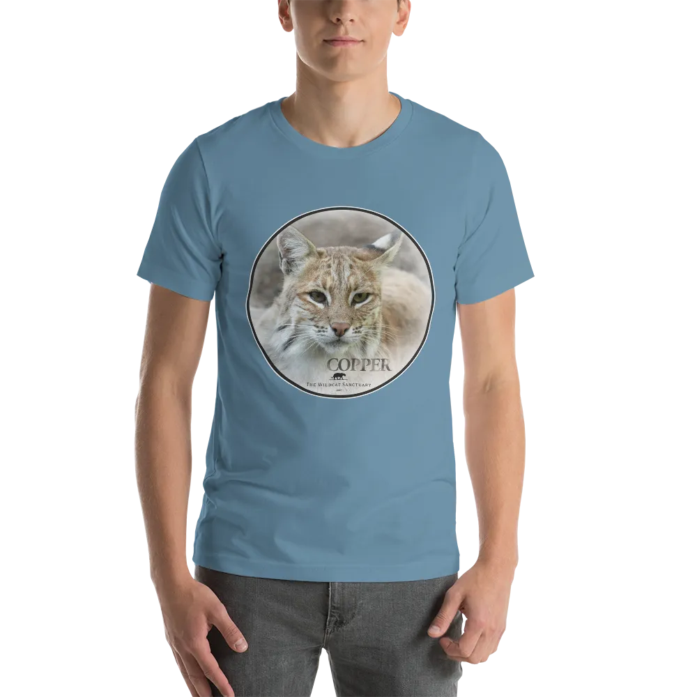 Bobcat Copper Short-Sleeve Unisex T-Shirt