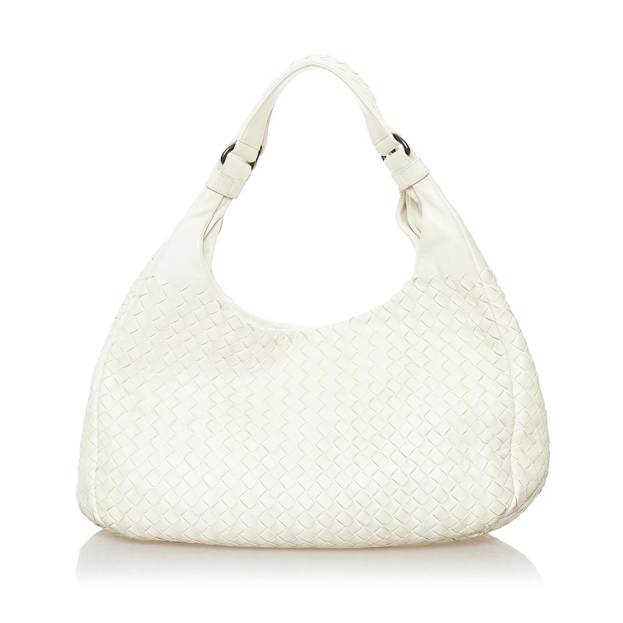 Bottega Veneta Intrecciato Campana Shoulder Bag (SHG-31724)