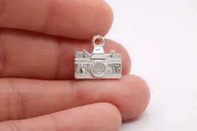 Camera Charm, 925 Sterling Silver, 657