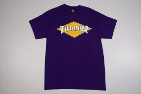 Camiseta Thrasher Diamond Logo Roxa