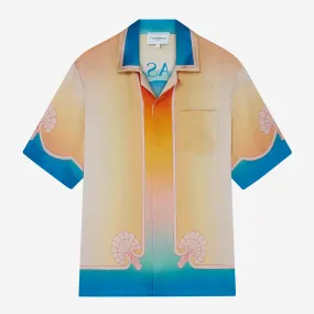 Casablanca L'Arc Coloré Silk Shirt