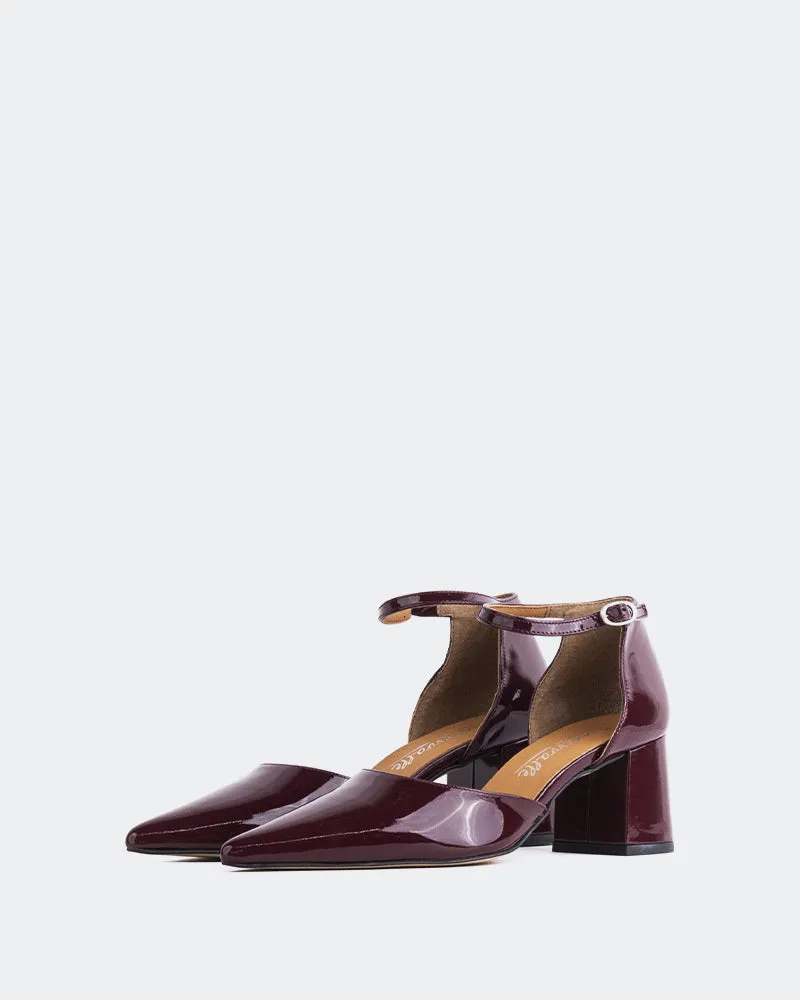 Catriona Burgundy Patent