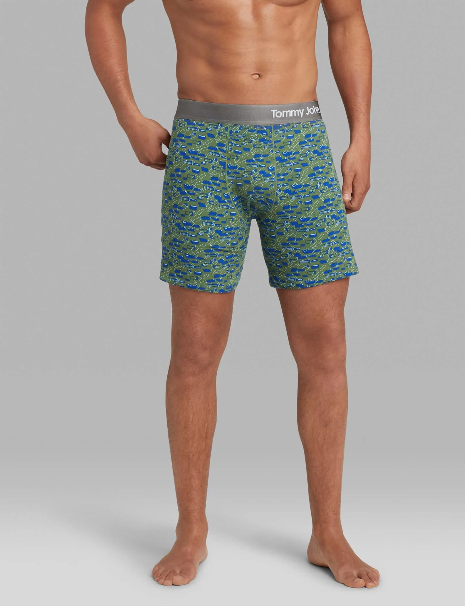 Cool Cotton Relaxed Fit Boxer 6"