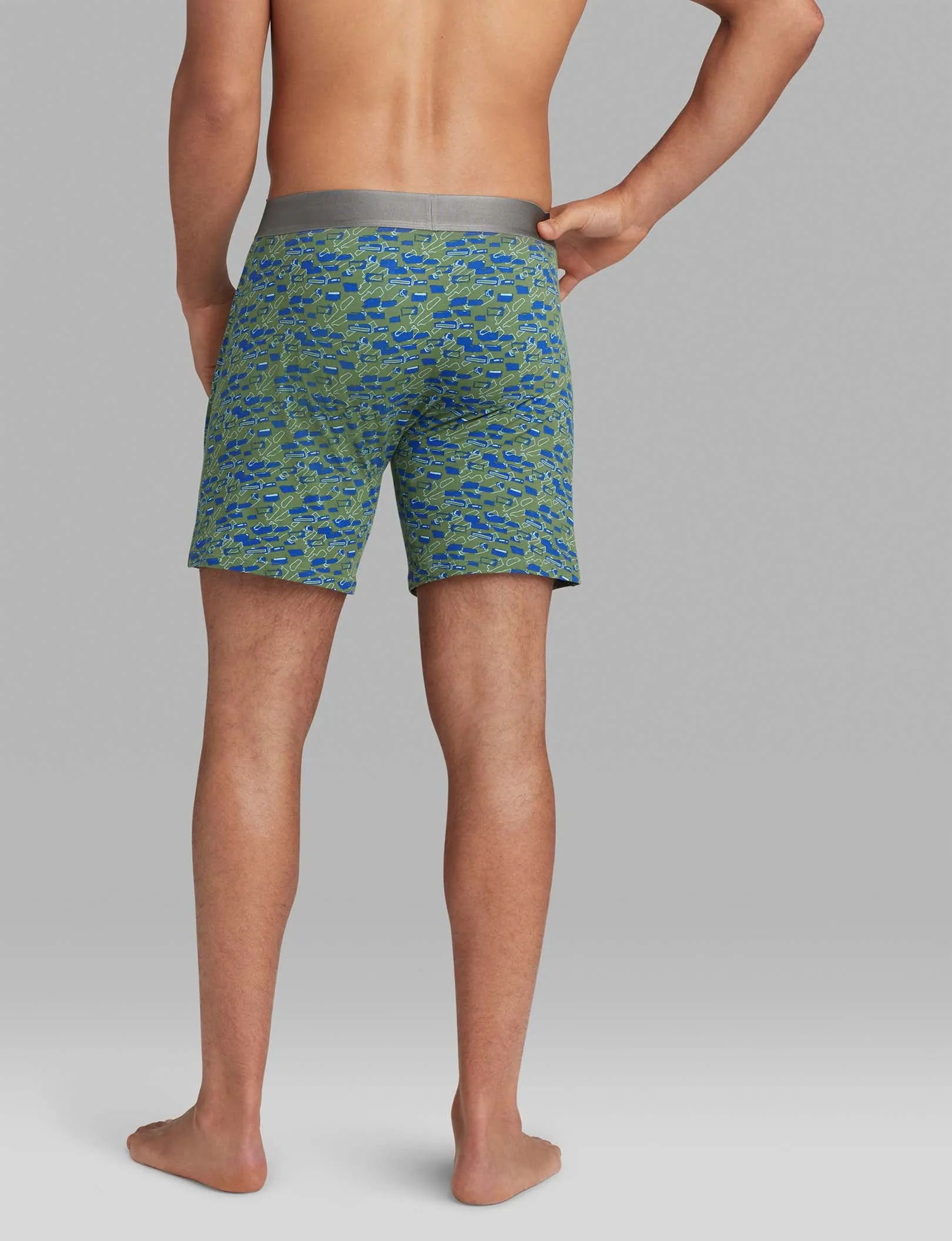 Cool Cotton Relaxed Fit Boxer 6"