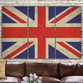 Custom Country Flag Canvas Wall Art