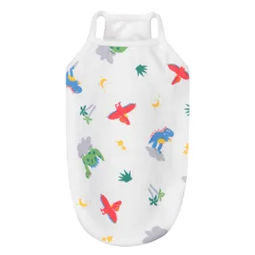 Dino World Tank Top - White