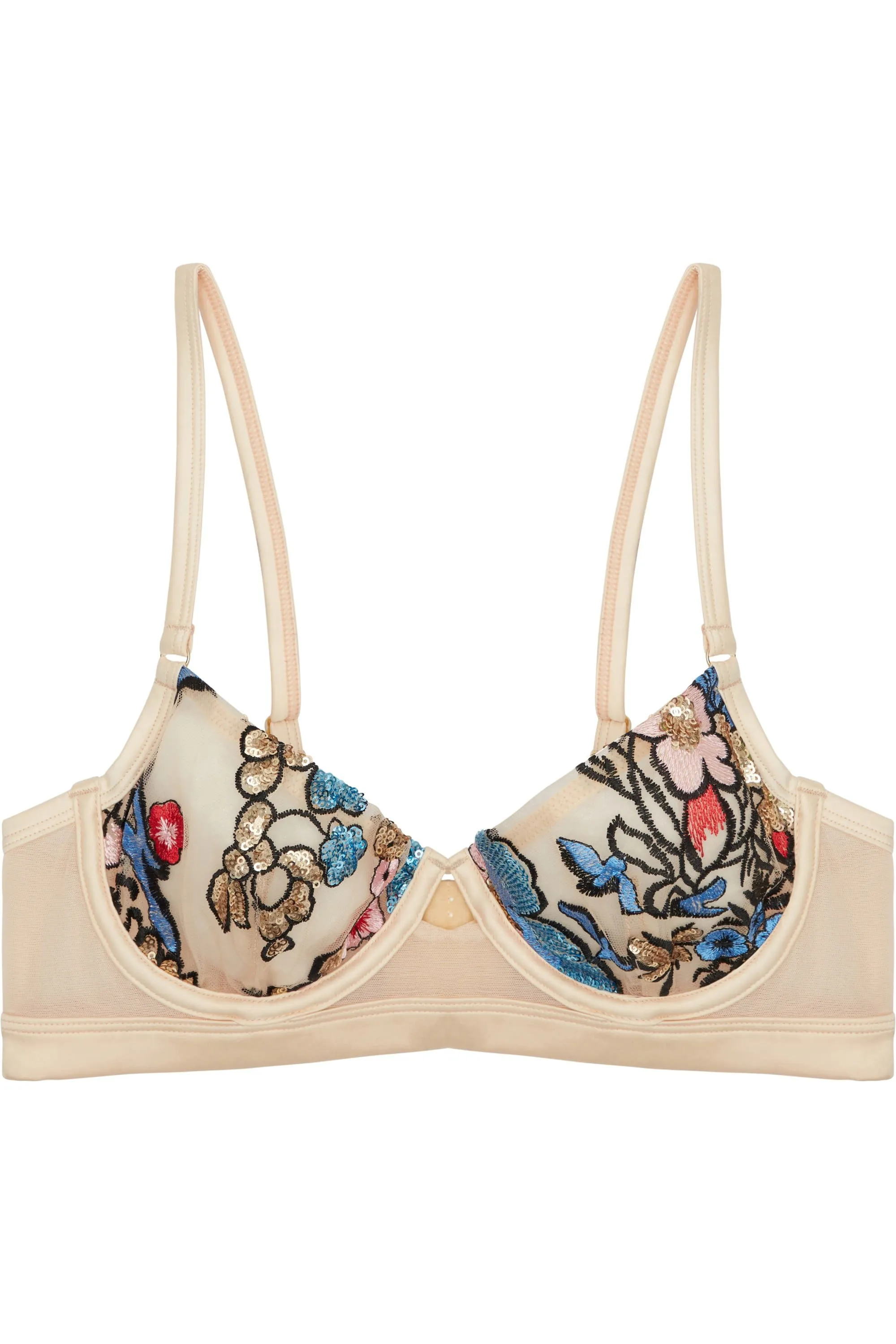 Eleanor Embroidery Bra Fuller Bust DD/E - K