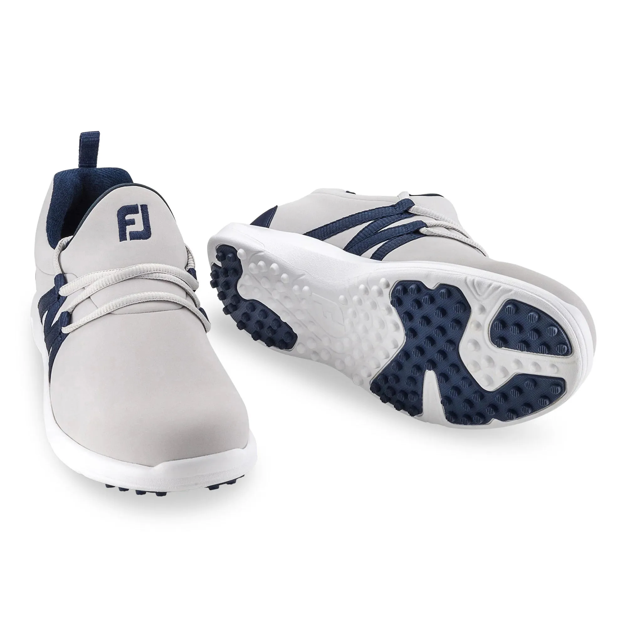 FootJoy Womens Leisure Slip-On - SAND/NAVY - Factory Blemish