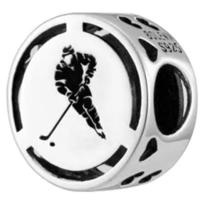 Hockey Bead Charm