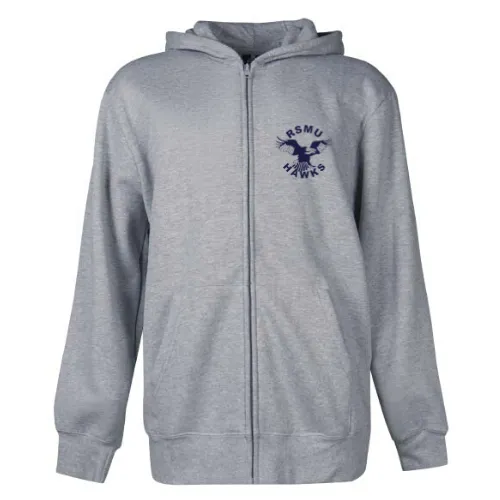 LADIES Kozi Hoodie FULL ZIP - Grey Marle