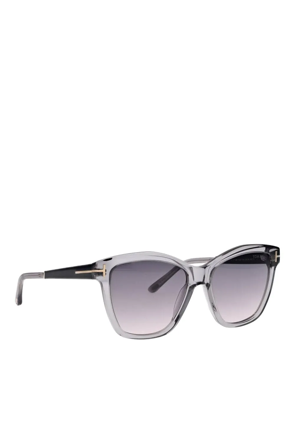 Lucia Gray Gradient Acetate Sunglasses