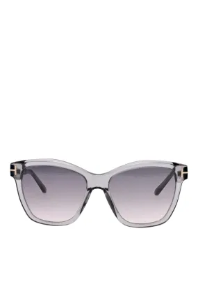 Lucia Gray Gradient Acetate Sunglasses