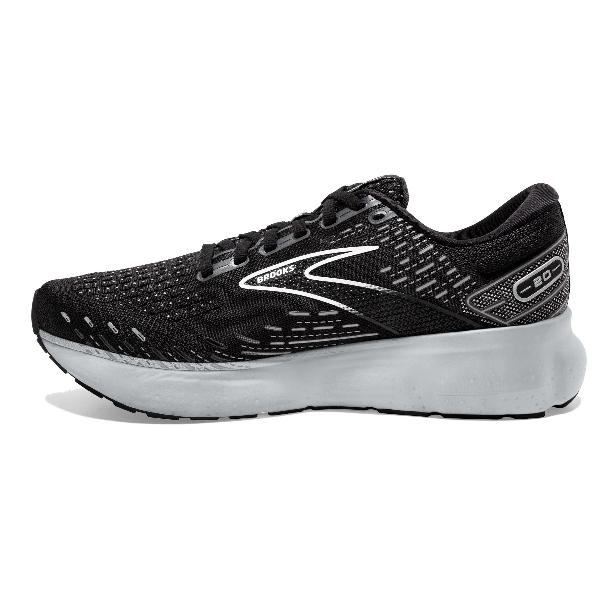 Men's Glycerin 20 - Black / White / Alloy