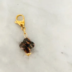 Rhodonite Clover Charm