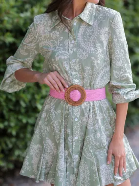 Shiraleah Federica Belt, Pink - FINAL SALE ONLY