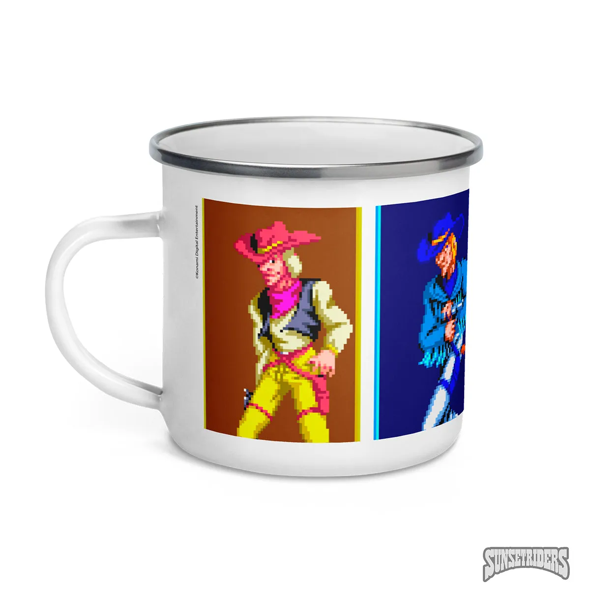 Sunset Riders Enamel Mug