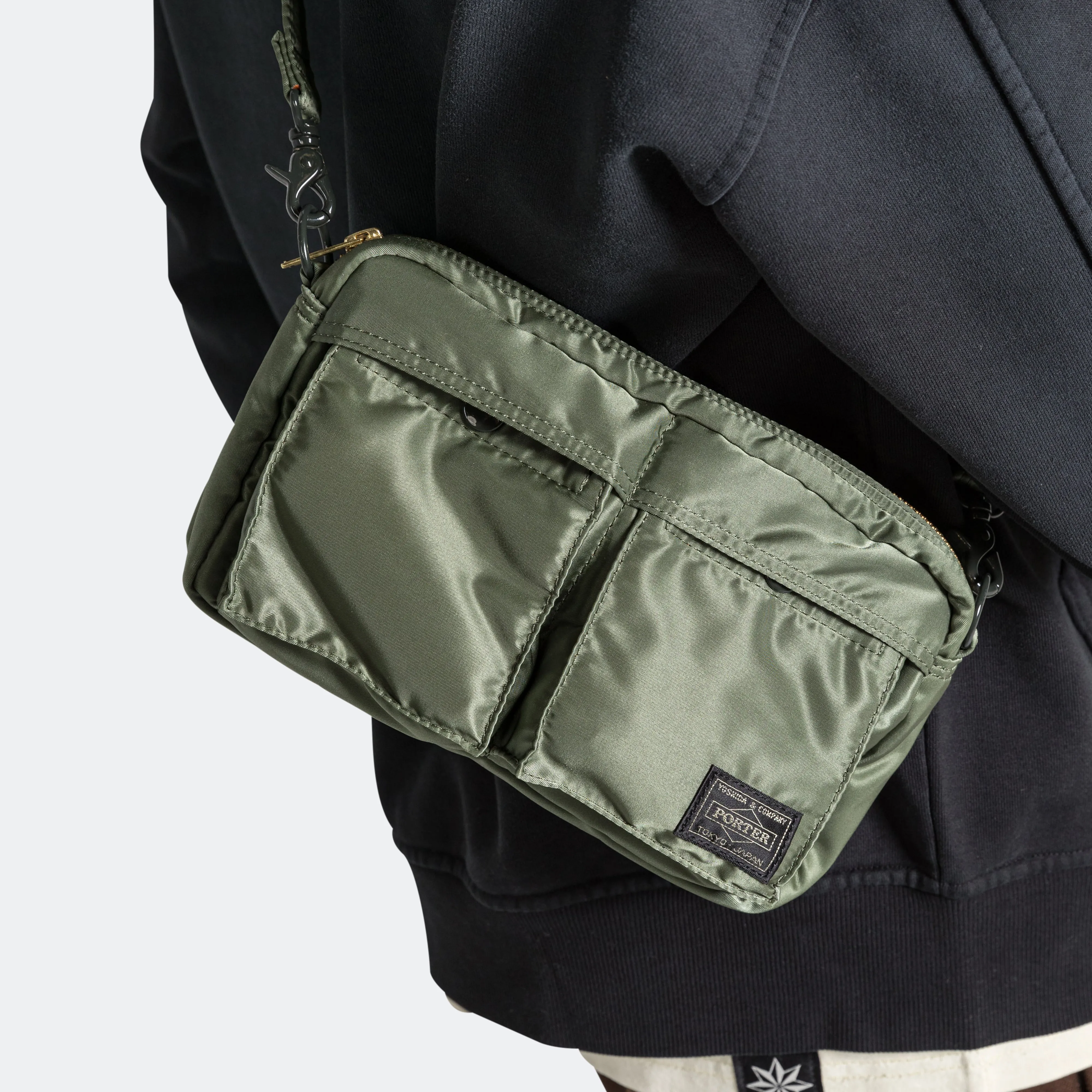 Tanker Shoulder Bag - Sage Green