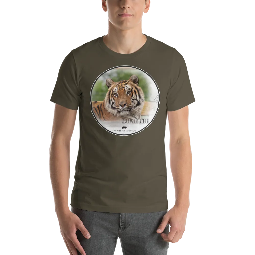 Tiger Dimitri Short-Sleeve Unisex T-Shirt