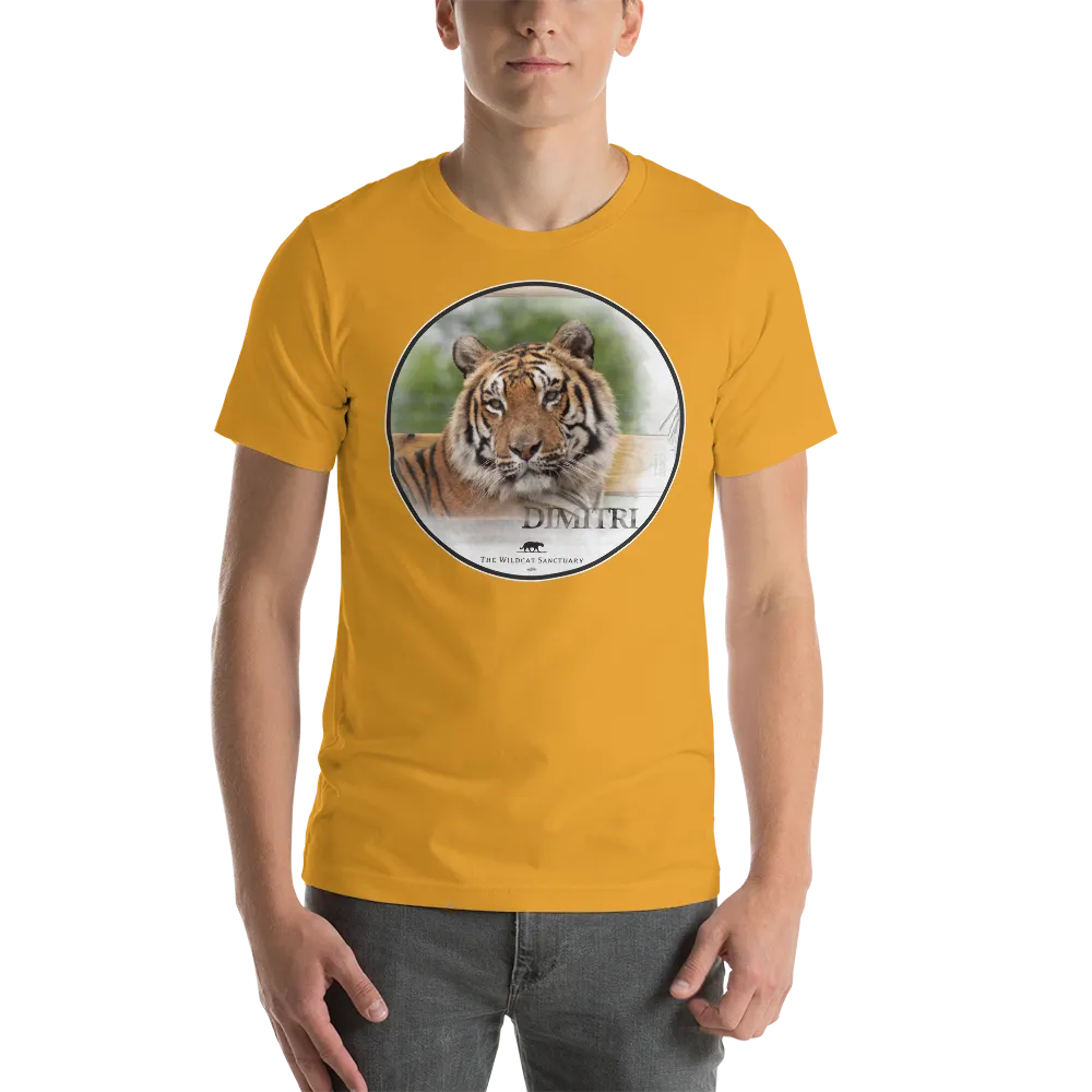 Tiger Dimitri Short-Sleeve Unisex T-Shirt