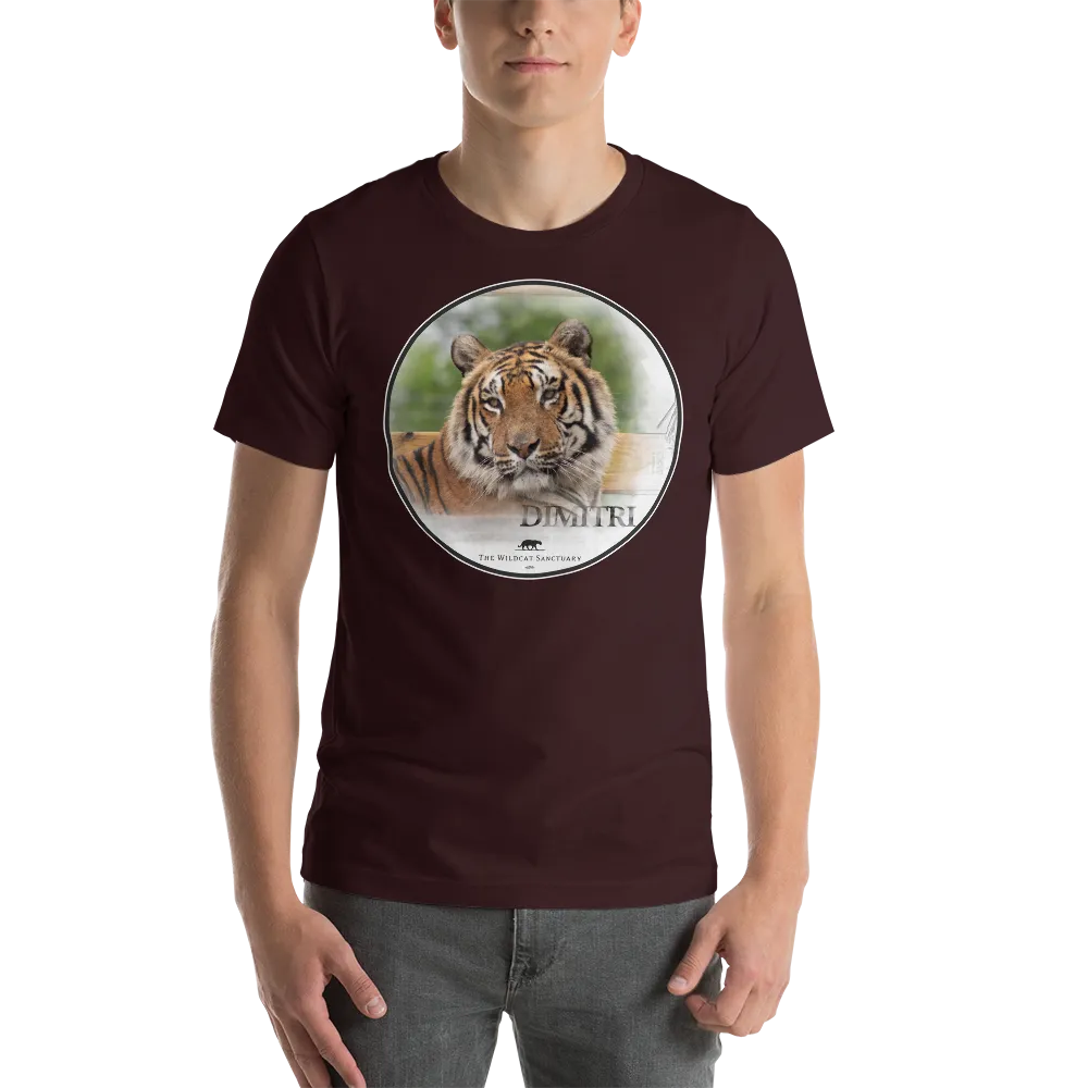 Tiger Dimitri Short-Sleeve Unisex T-Shirt