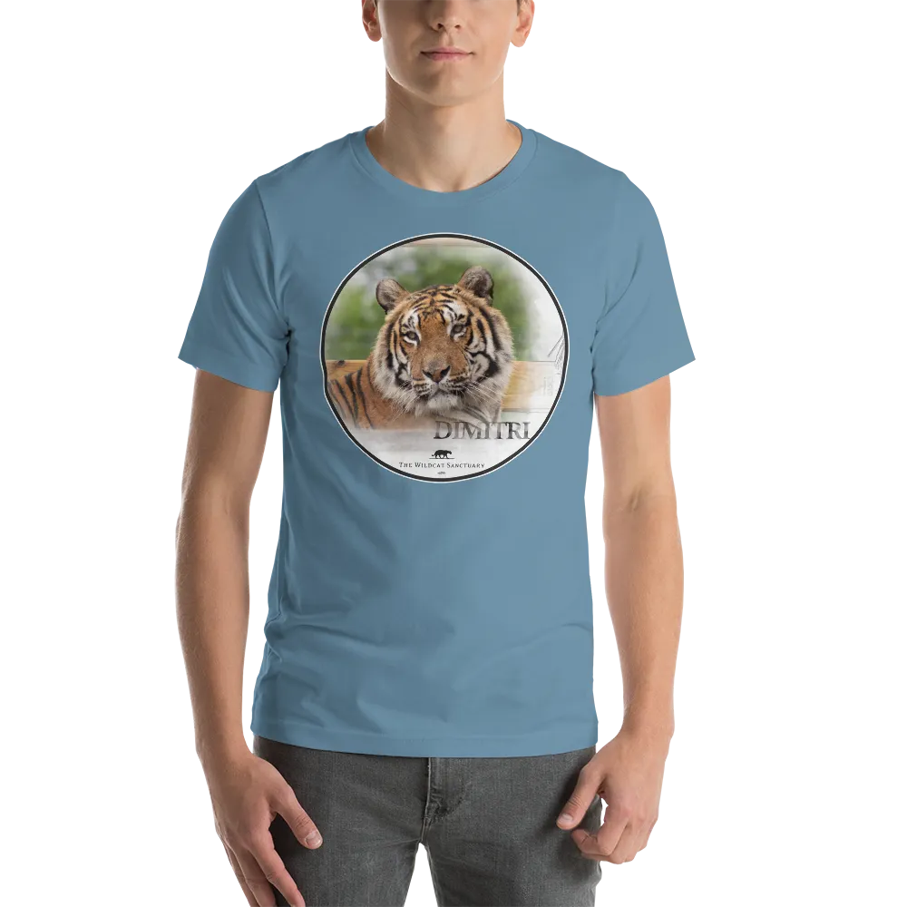 Tiger Dimitri Short-Sleeve Unisex T-Shirt