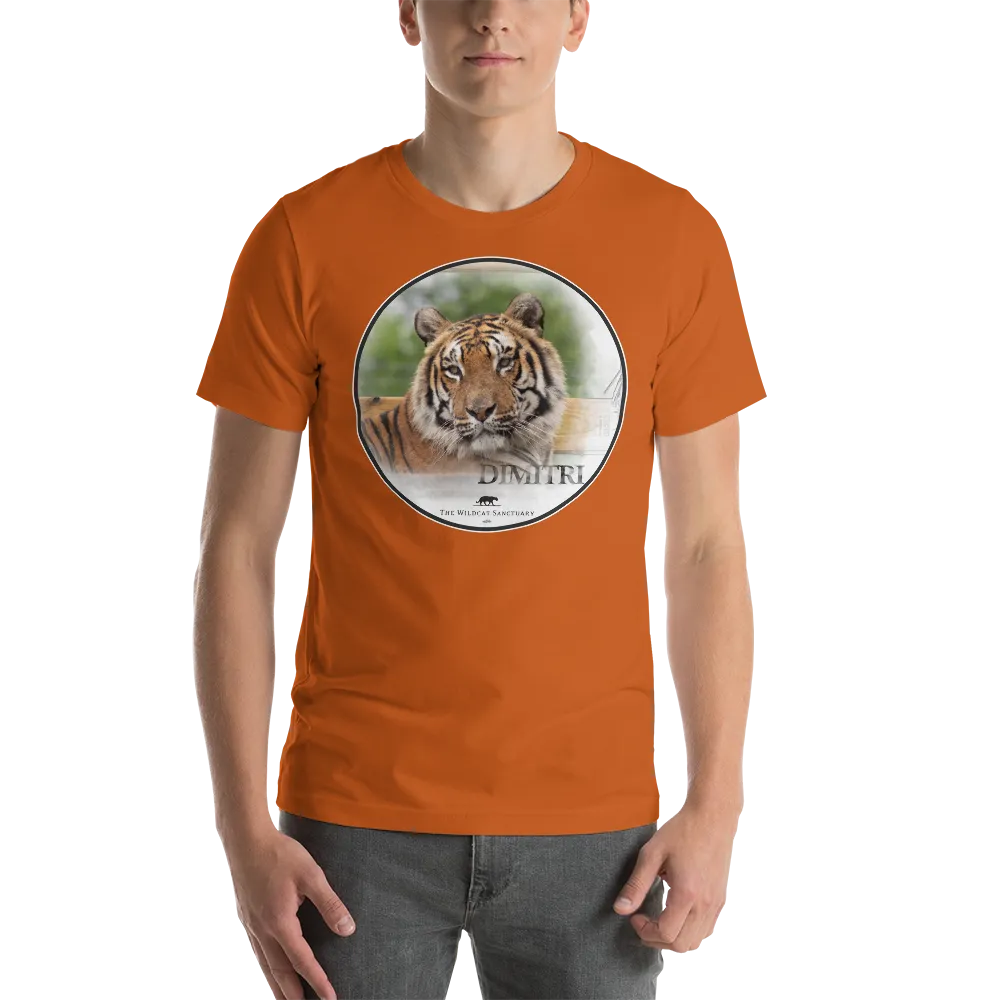 Tiger Dimitri Short-Sleeve Unisex T-Shirt