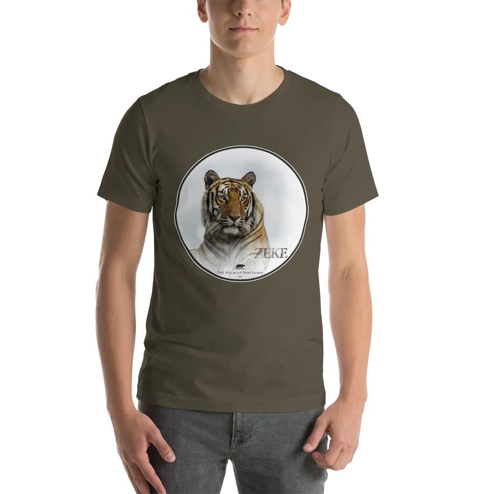 Tiger Zeke Short-Sleeve Unisex T-Shirt